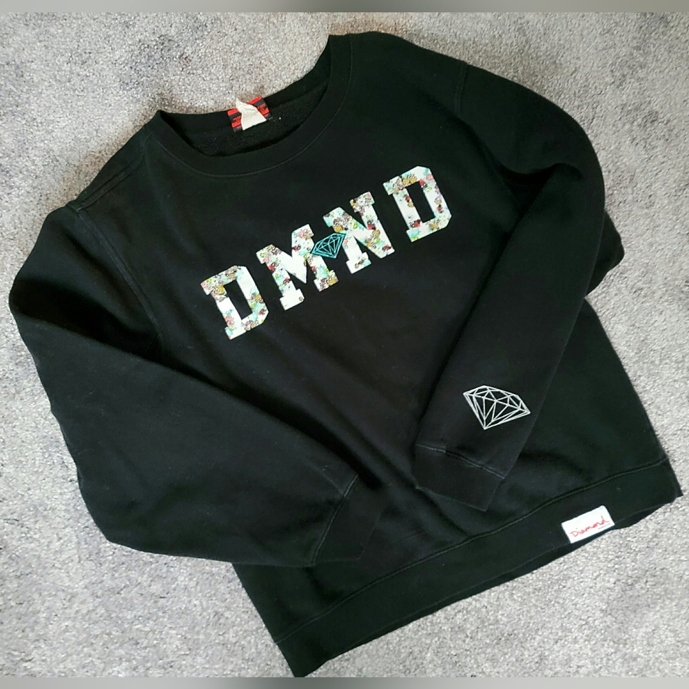 Women's Diamond Co. Black Sweatshirt